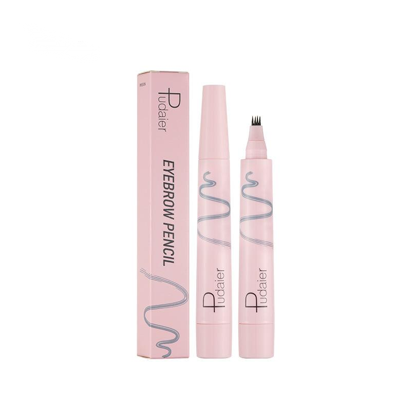 Pudaier 4 Tip Eyebrow Pencil Waterproof 4 Tip Pen for beautiful brown and hair lines.