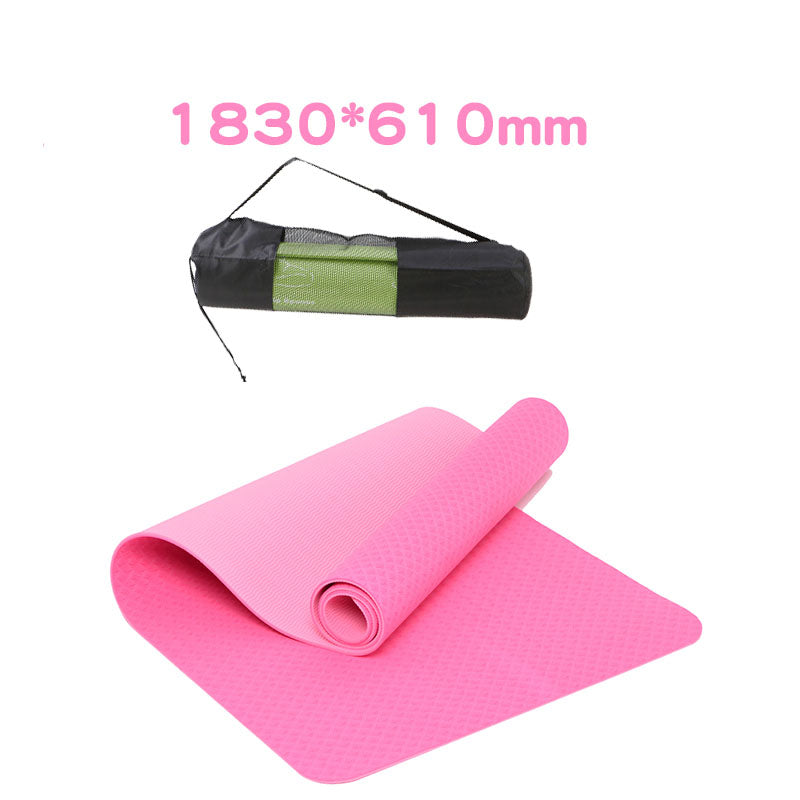 Yoga mat. Non-Slip easy carry strap great for travel