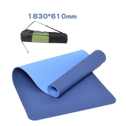 Yoga mat. Non-Slip easy carry strap great for travel