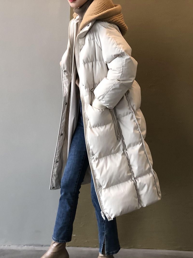 Women's Loose Hooded Down Jacket