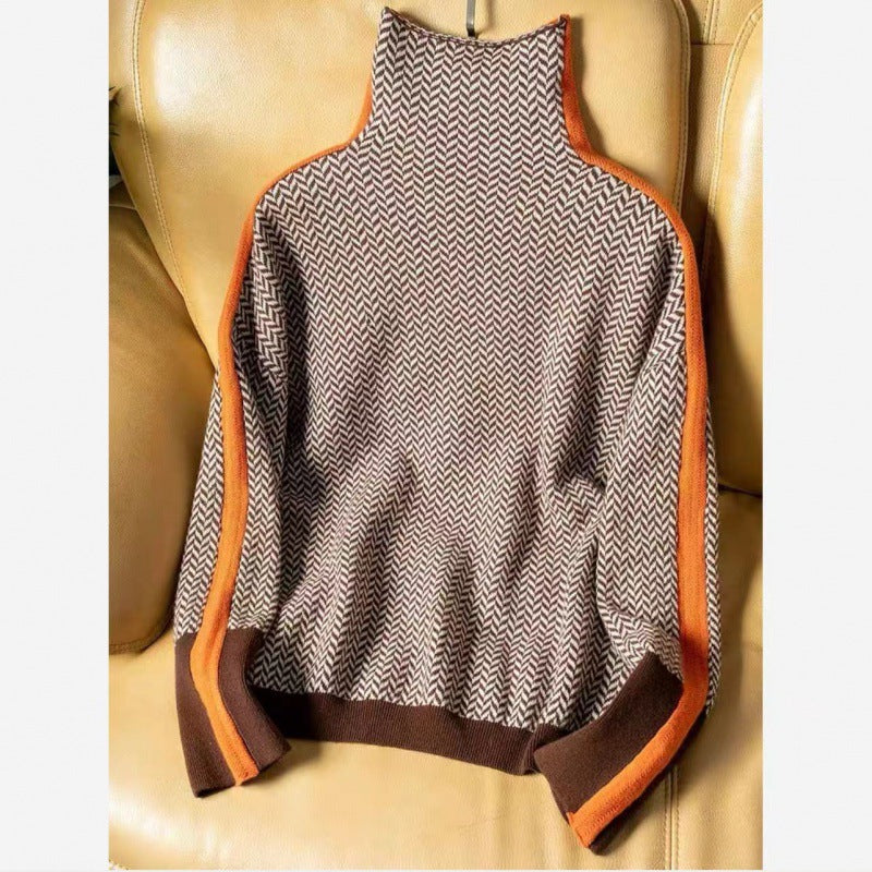 Women's Turtleneck Sweater Autumn And Winter