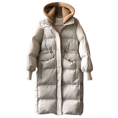 Women's Loose Hooded Down Jacket