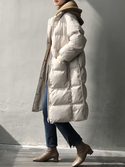 Women's Loose Hooded Down Jacket