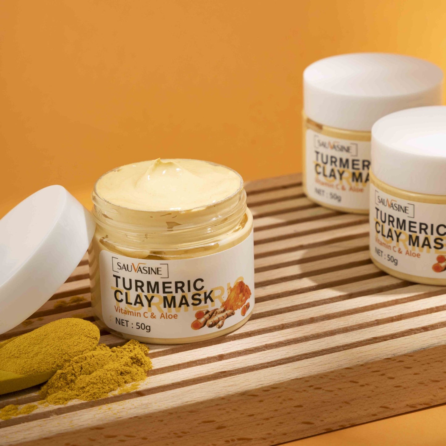 Turmeric Clay Mask Hydrating Moisturizing