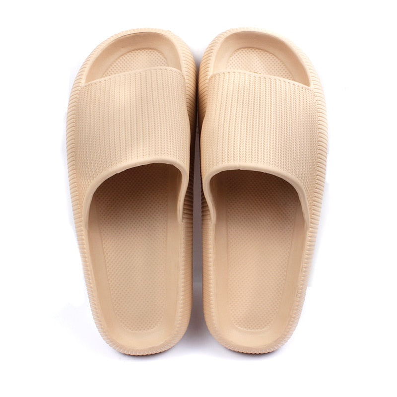 Womens Slip on Summer Beach Soft Sole Slide Sandals Leisure Men Ladies Indoor Bathroom Anti-slip Shoes